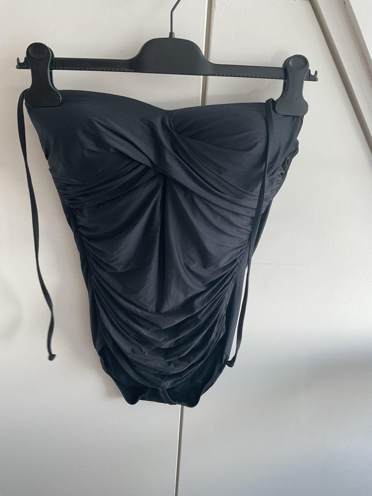 Roidal zwart strapless badpak maat 42 cupC, Kleding | Dames, Ophalen of Verzenden, Zo goed als nieuw, Zwart, Badpak