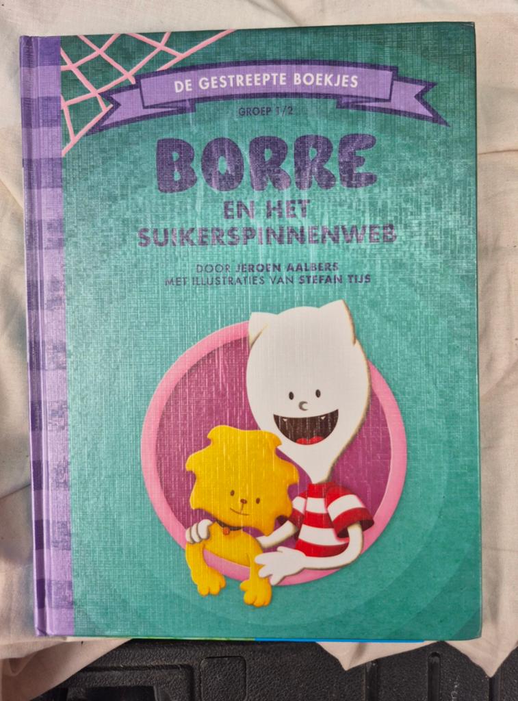 Borre en het Suikerspinnenweb - De Gestreepte Boekjes, Boeken, Ophalen