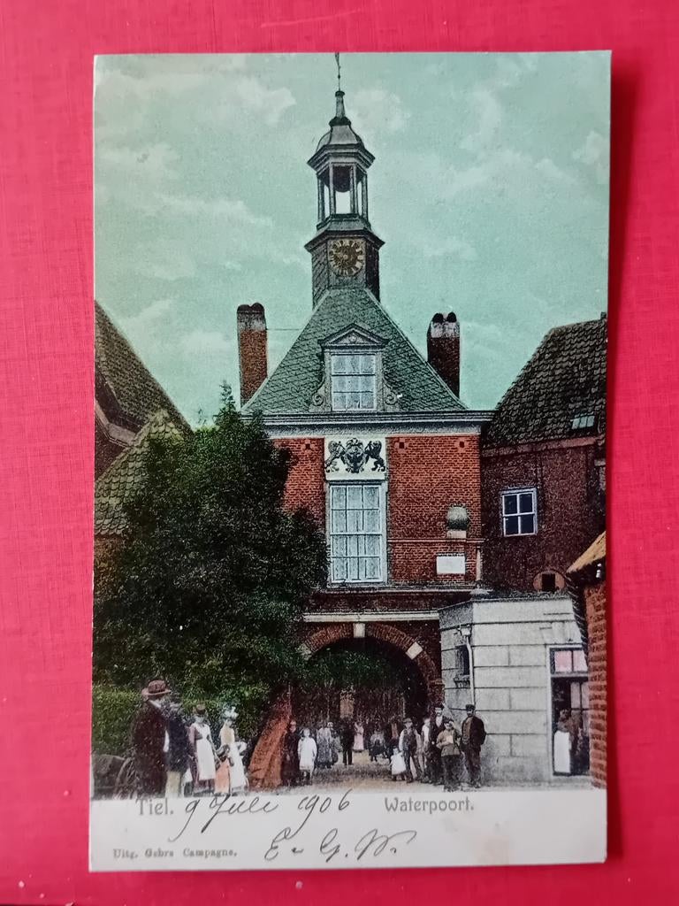 Ansichtkaart Tiel, Ophalen of Verzenden, Voor 1920, Gelderland