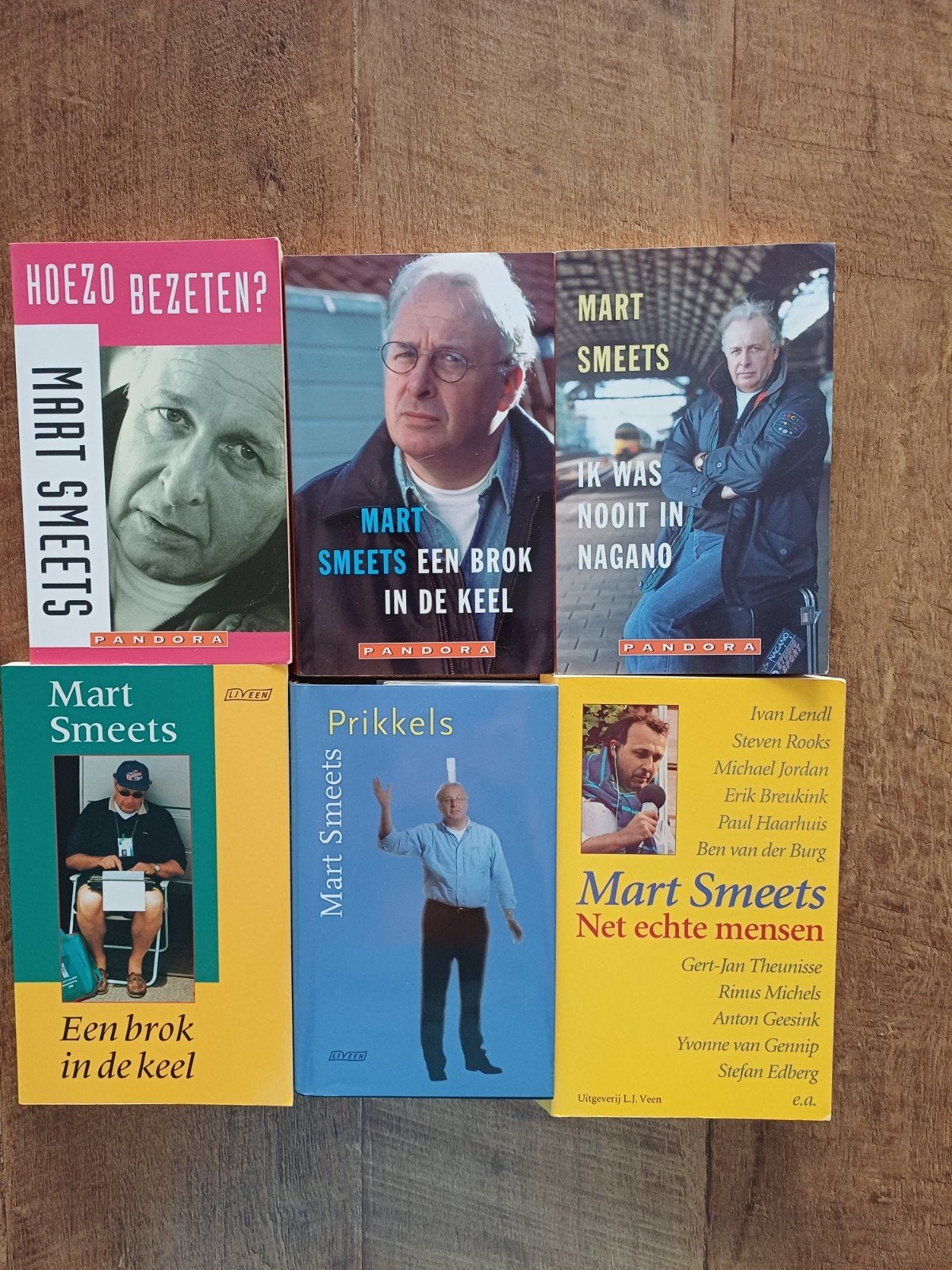 Mart Smeets - Een brok in de keel e.a. (Sportboek), Ophalen of Verzenden, Gelezen, Mart Smeets, Overige sporten