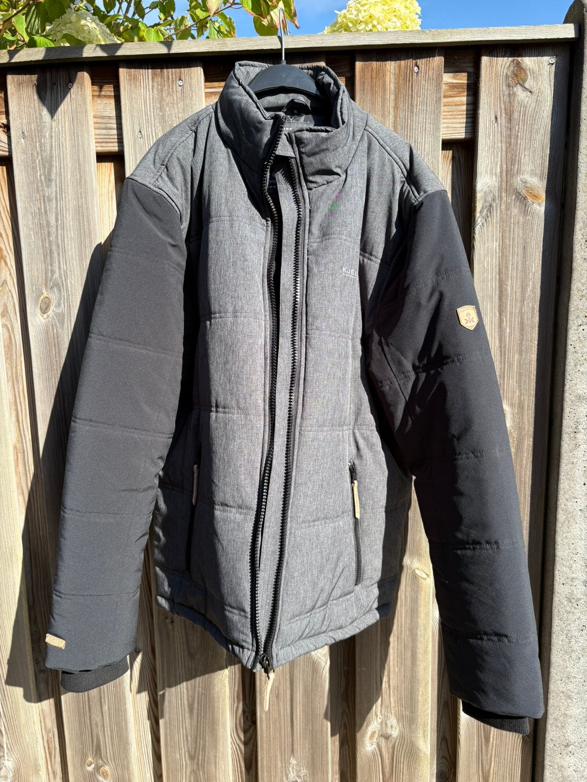Kjelvik heren jas, Kleding | Heren, Ophalen of Verzenden, Zo goed als nieuw, Maat 56/58 (XL), Grijs