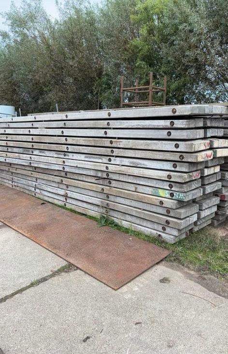 Draglineschotten, Ophalen, Zo goed als nieuw, Balk, Overige houtsoorten