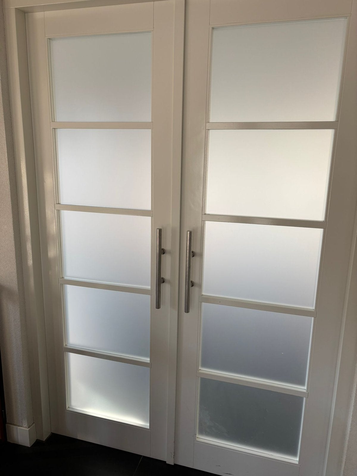 4 binnendeuren met glas. 78 x 231.5, Ophalen, Glas, Binnendeur, 215 cm of meer
