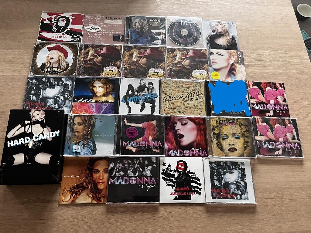 Madonna 25x CD Single Maxi Single Promo Special editions, 6 singles of meer, Ophalen of Verzenden, Zo goed als nieuw, Pop
