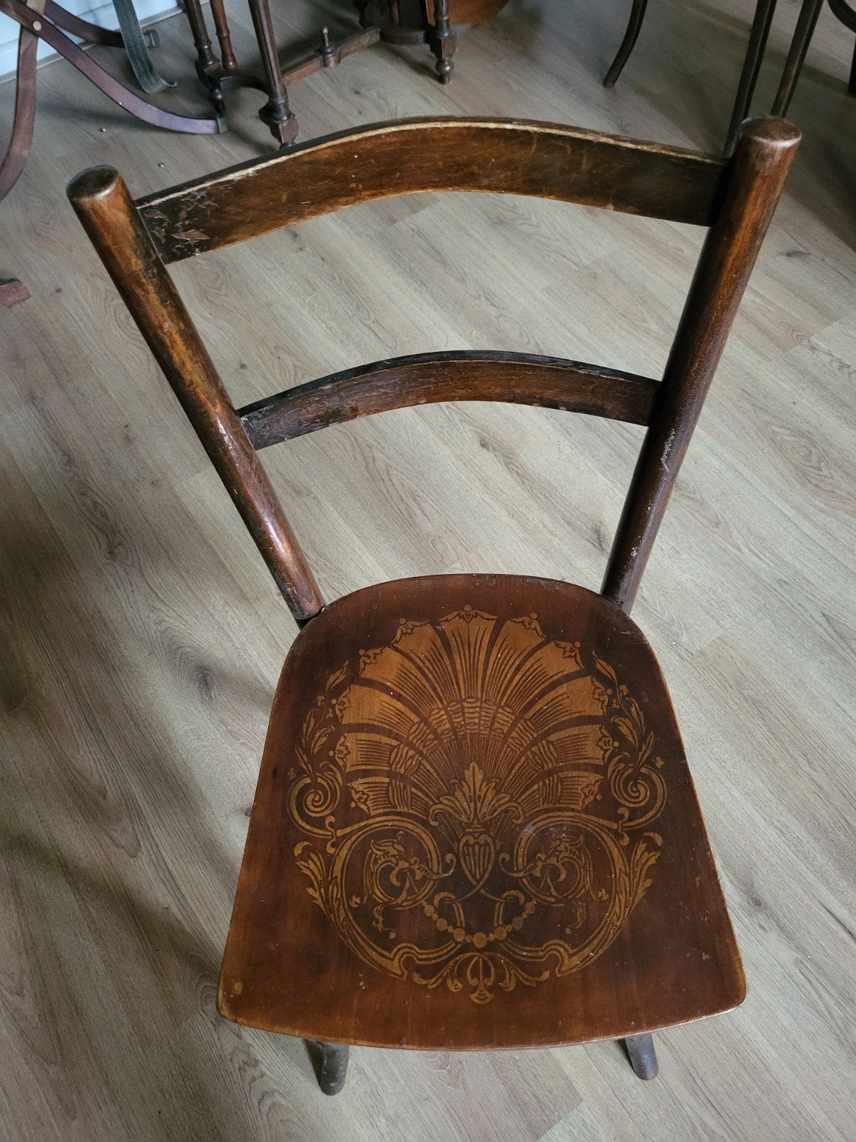 Set van 6 vintage Luterma stoelen, gemaakt in Estland, Ophalen