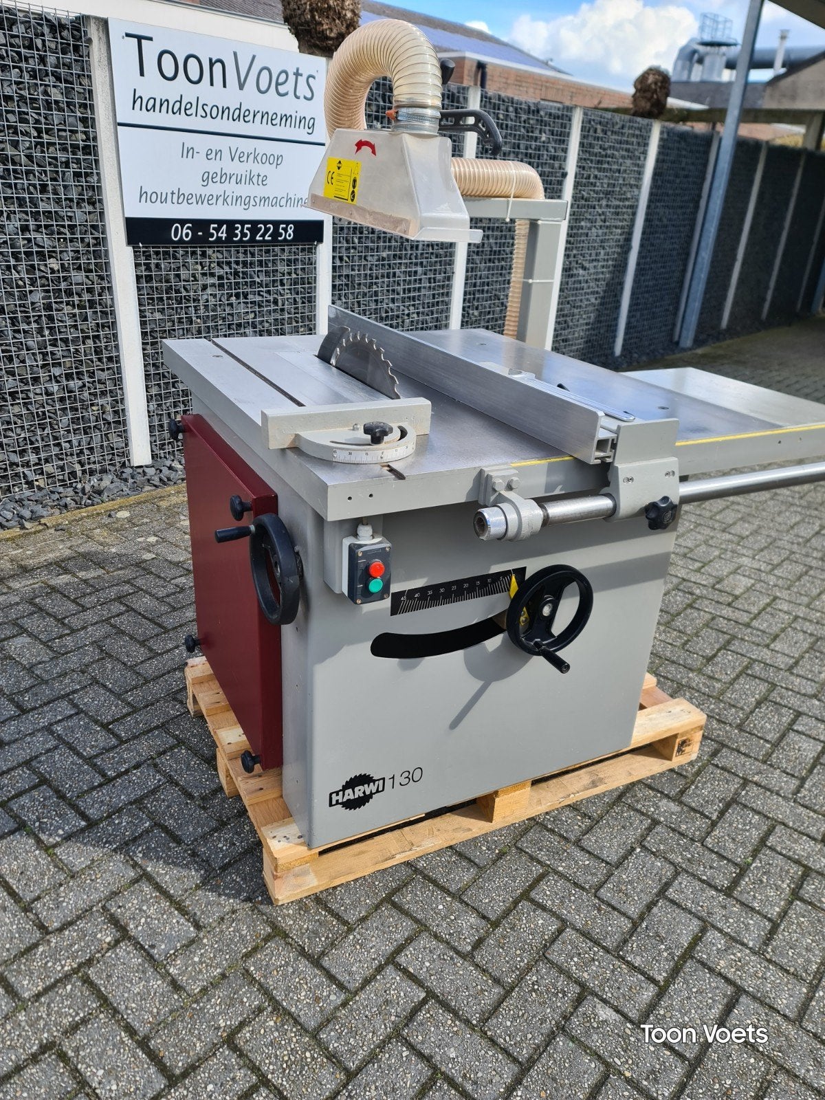 Harwi Cirkelzaag  / Schulpzaag Type 130, Doe-het-zelf en Verbouw, Ophalen, Gebruikt, Cirkelzaag, 70 mm of meer