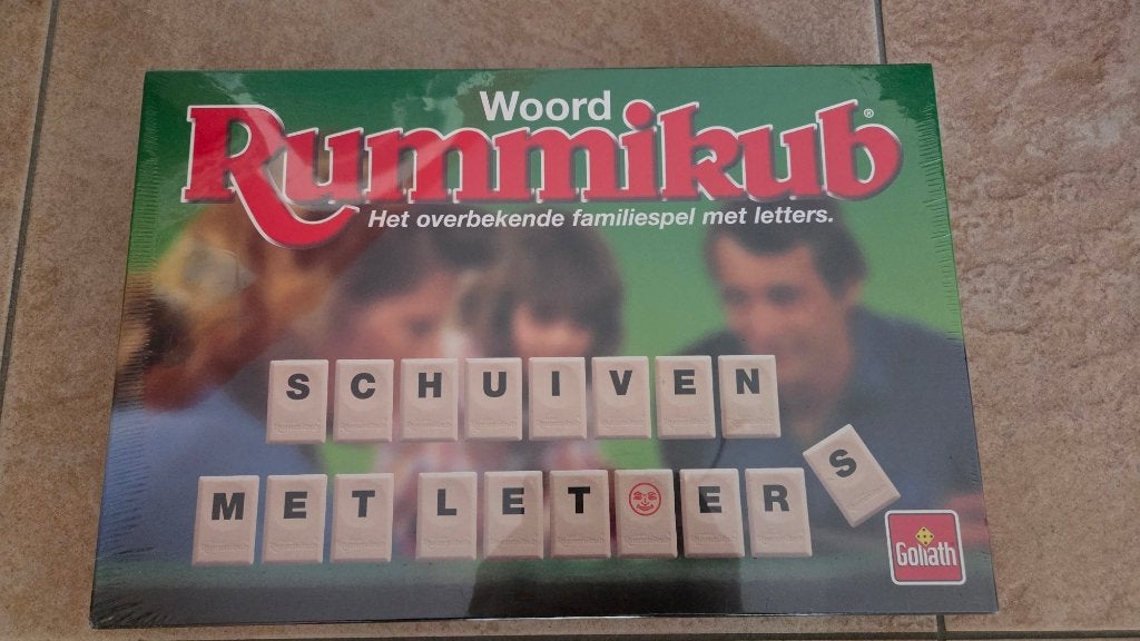 Woord Rummikub NIEUW IN DOOS, Een of twee spelers, Ophalen of Verzenden, Nieuw, Goliath Games