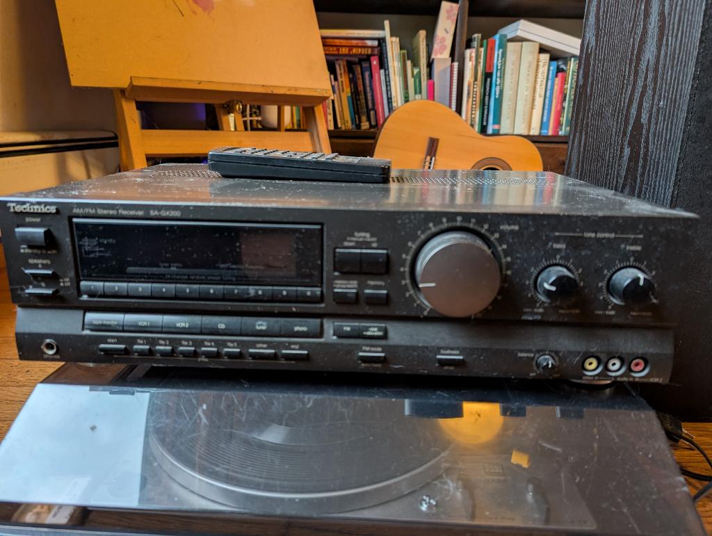 Technics SA-GX200 receiver, Overige merken, Gebruikt, Ophalen of Verzenden, 120 watt of meer