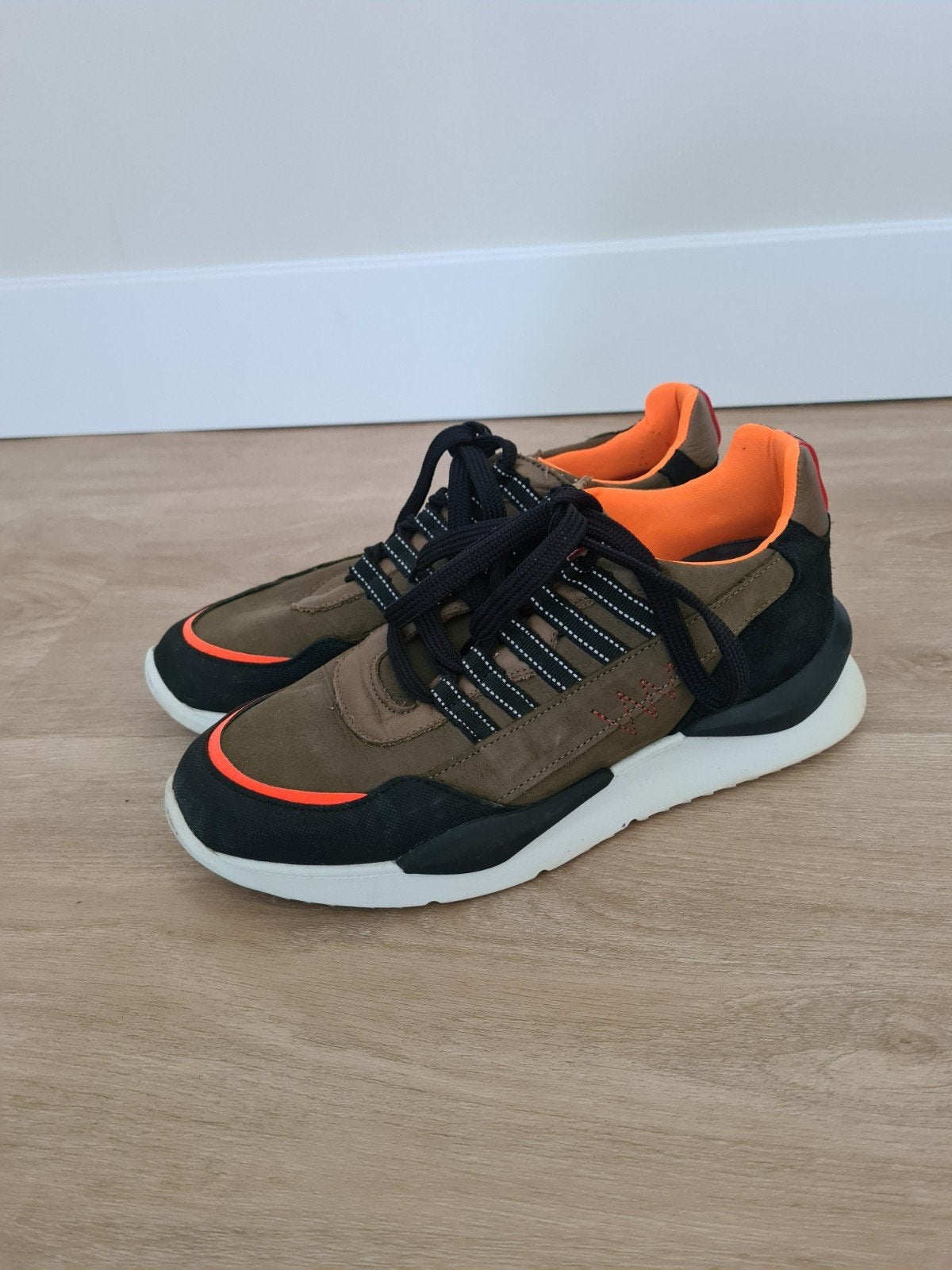 Red-Rag Sneakers - Bruin/Oranje maat 40, Kleding | Dames, Bruin, Ophalen of Verzenden, Red rag, Sneakers of Gympen