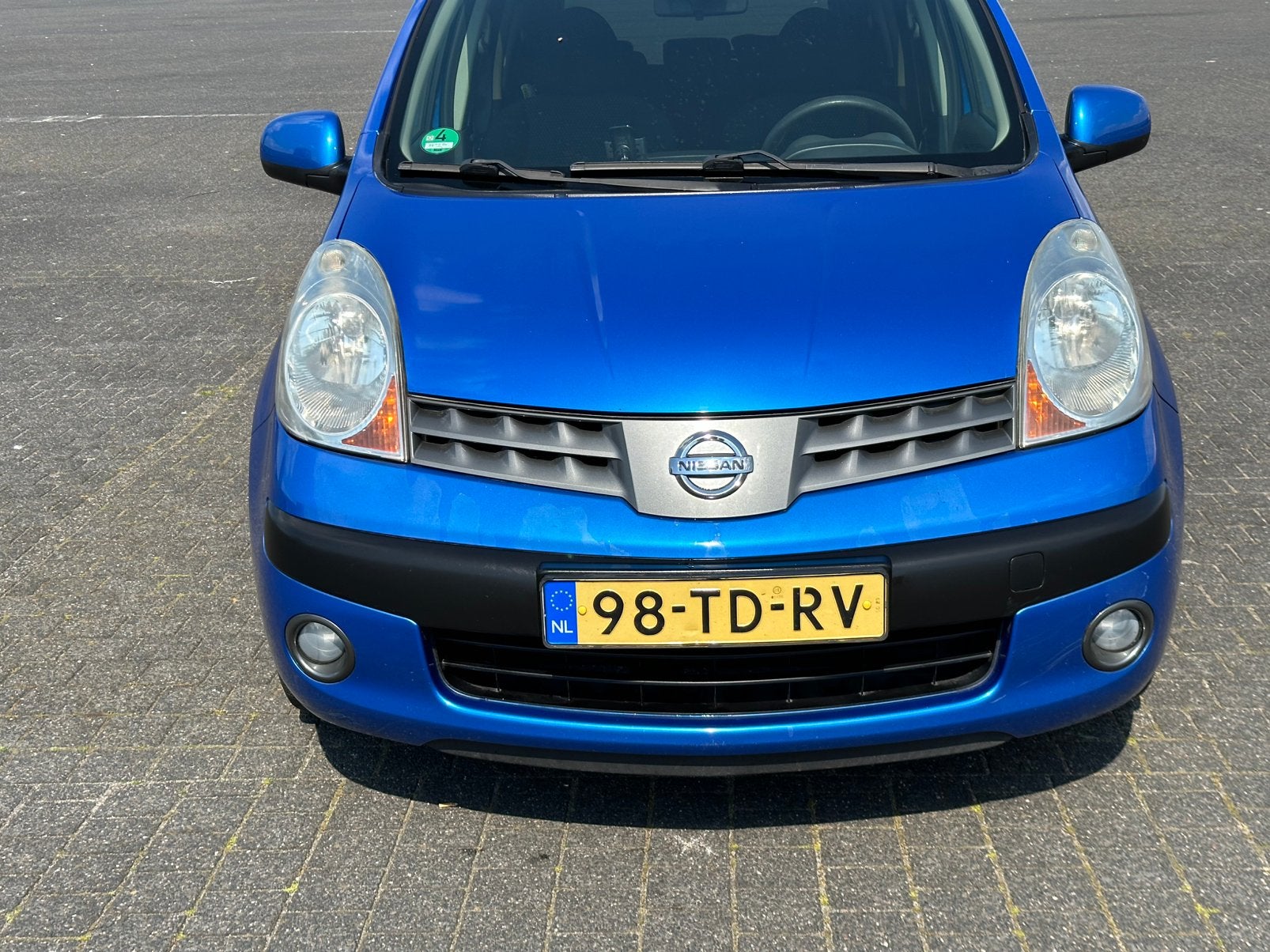 Nissan Note 1.6 16V 2006 Blauw, Voorwielaandrijving, 15 km/l, 4 cilinders, Blauw
