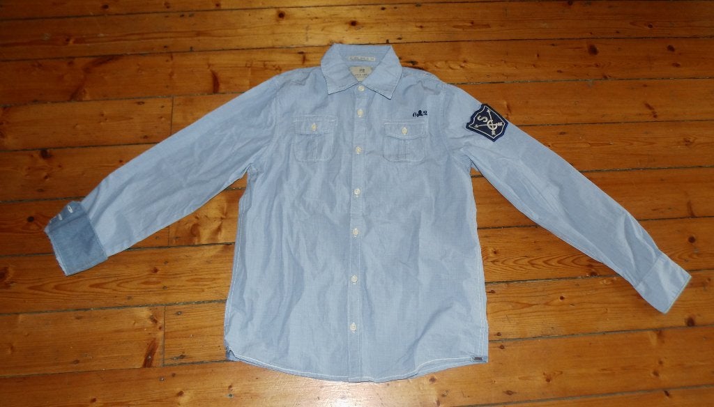 mooi Scotch Shrunk overhemd maat 164, Scotch Shrunk, Ophalen of Verzenden, Zo goed als nieuw, Shirt of Longsleeve