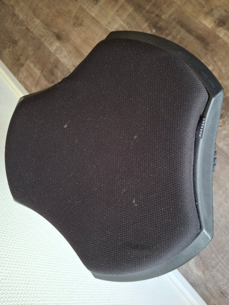 Markant Balance Zit-sta hulp - Ergonomische Kruk, Ophalen, Zwart, Zo goed als nieuw, Bureaukruk