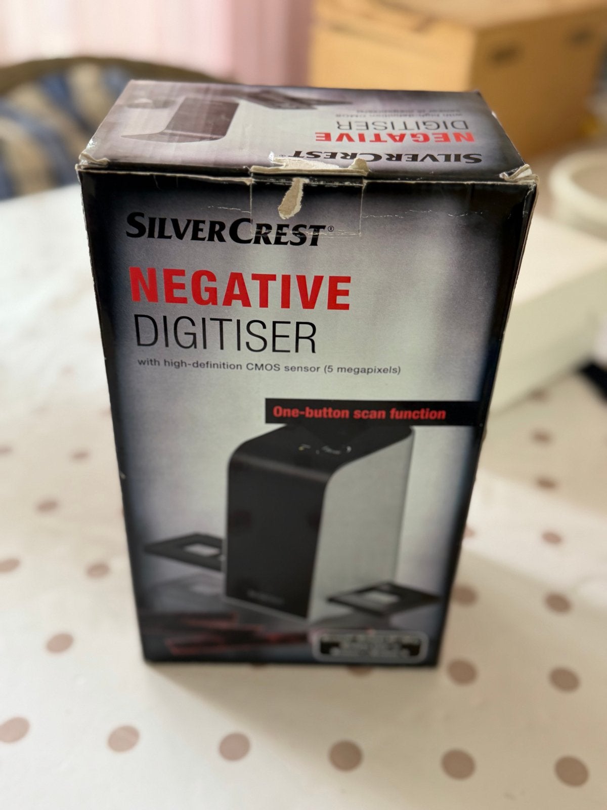 SilverCrest Negatieven Digitiser 5MP CMOS Sensor, Computers en Software, Ophalen of Verzenden, Gebruikt, Diascanner