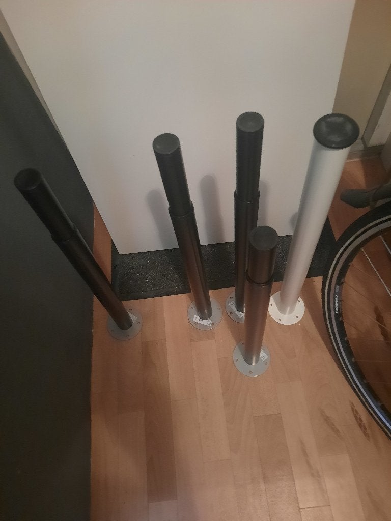 Burea 200x60cm, Huis en Inrichting, Bureaus, Ophalen, Demontabel, Zo goed als nieuw