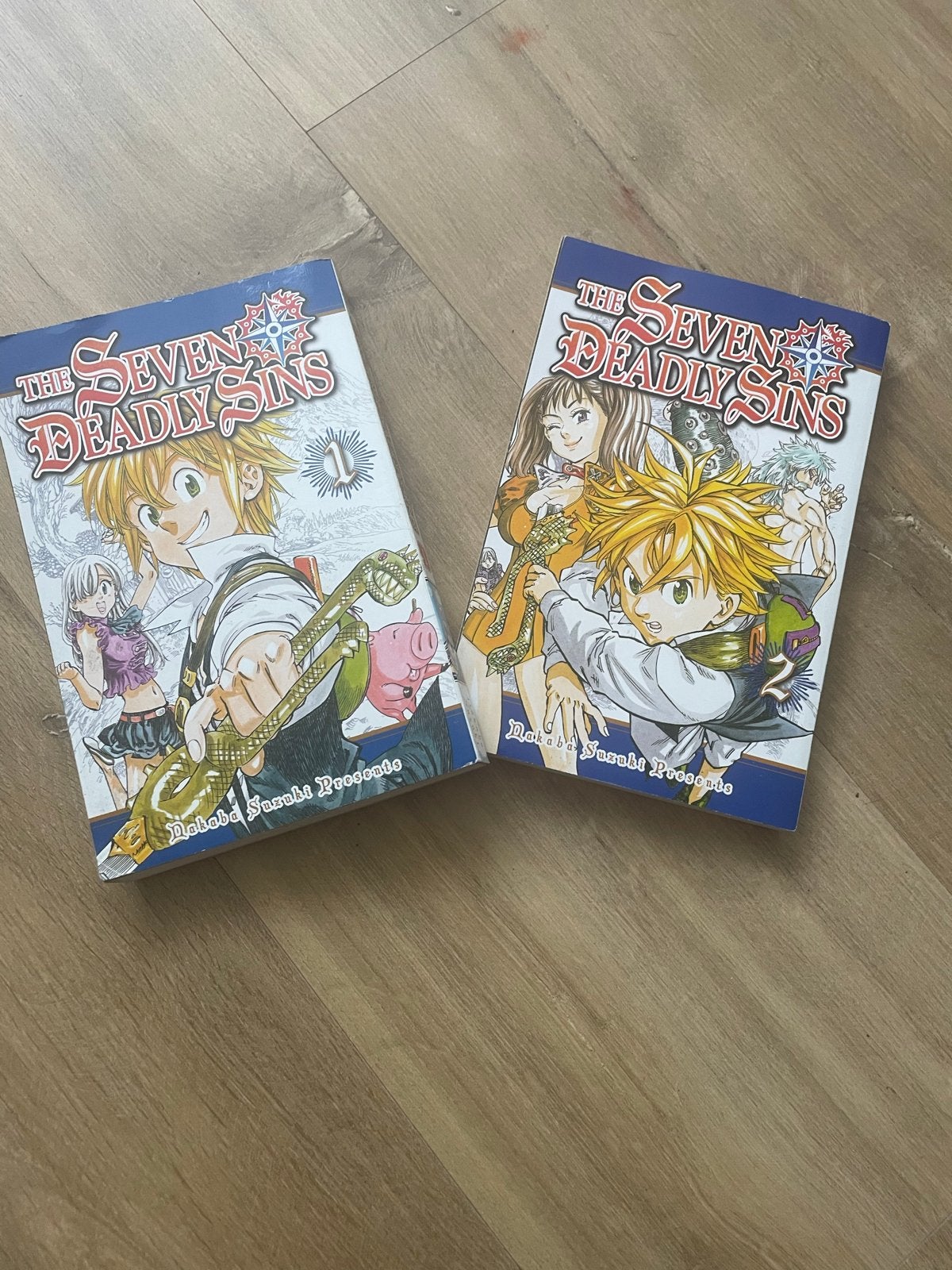 The Seven Deadly Sins Manga - Deel 1 & 2, Meerdere stripboeken, Ophalen, Zo goed als nieuw