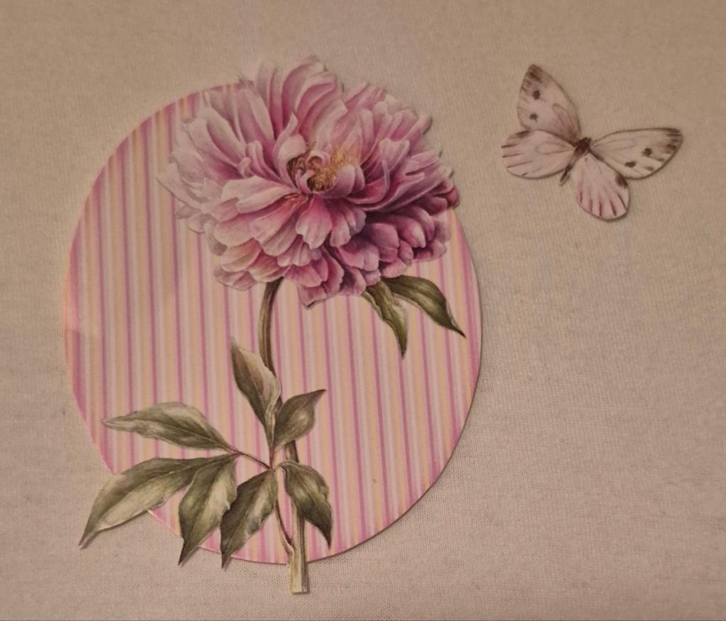 3D plaatjes Janneke Brinkman Salentijn bloem en vlinder, Ophalen of Verzenden, Nieuw, Natuur, Knipvel