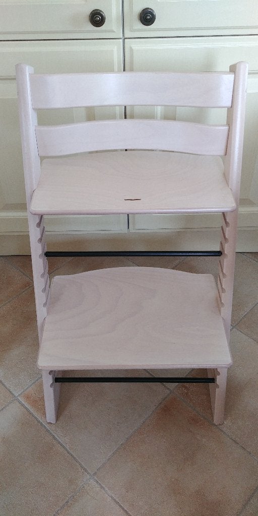 z.g.a.n. Stokke Tripp Trapp kinderstoel evt. met babyset, Ophalen, Zo goed als nieuw, Meegroeistoel, Stoelverkleiner
