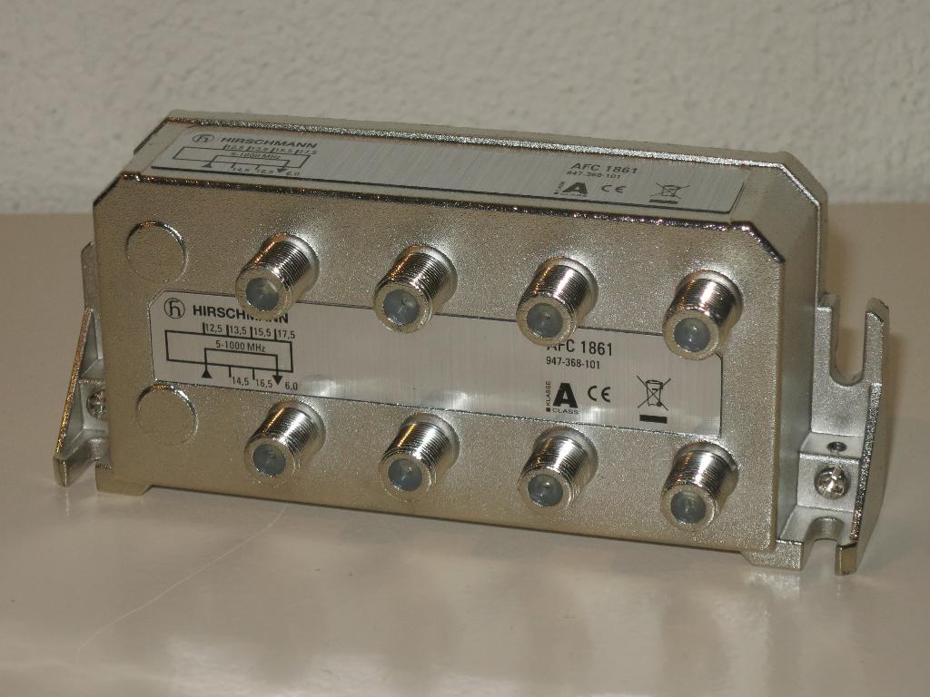 Hirschmann AFC-1861 6-voudige multitap, Ophalen of Verzenden, Gebruikt