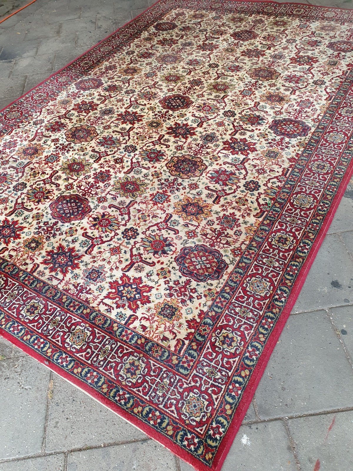 Vintage perzisch tapijt 200x300 cm, Gebruikt, 200 cm of meer, 200 cm of meer, Rechthoekig
