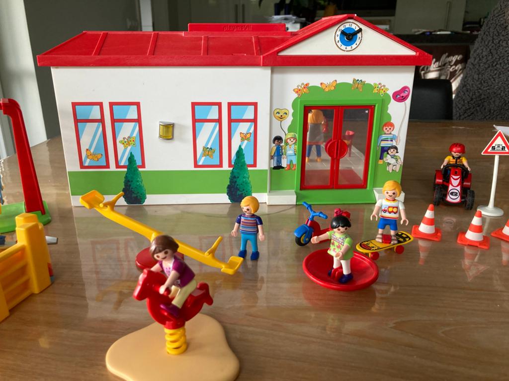 Playmobil City Life Kinderopvang + extra (5606, 4759, 4764), Kinderen en Baby's, Speelgoed | Playmobil, Ophalen, Zo goed als nieuw