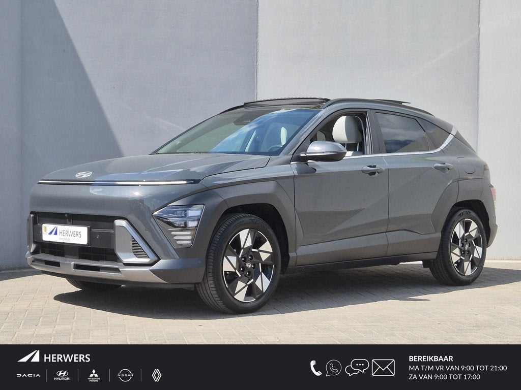 Hyundai Kona 1.6 GDI HEV Premium Sky / Glazen schuif- en kan
