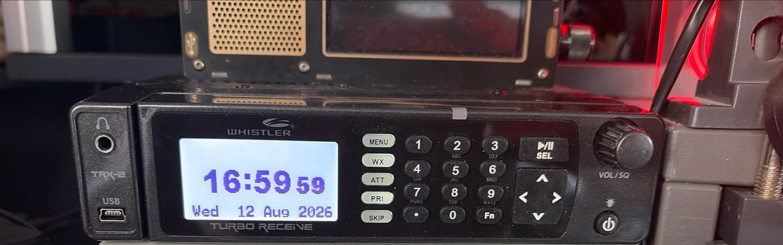 Whistler TRX-2 Digitale Scanner Ontvanger, Ophalen of Verzenden, Zo goed als nieuw
