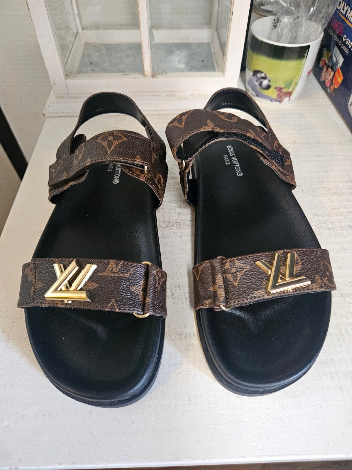 Sandalen dames maat 41, Ophalen, Bruin, Nieuw, Sandalen of Muiltjes