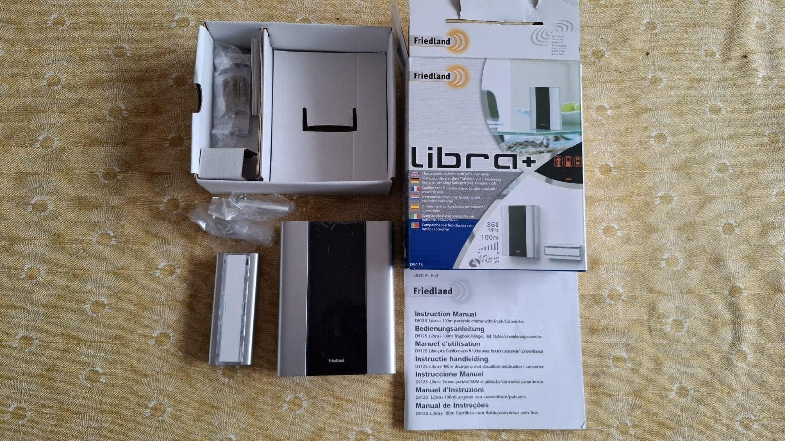 Friedland Libra+ Draadloze Deurbel - Nieuw in Doos, Ophalen of Verzenden, Nieuw, Draadloos