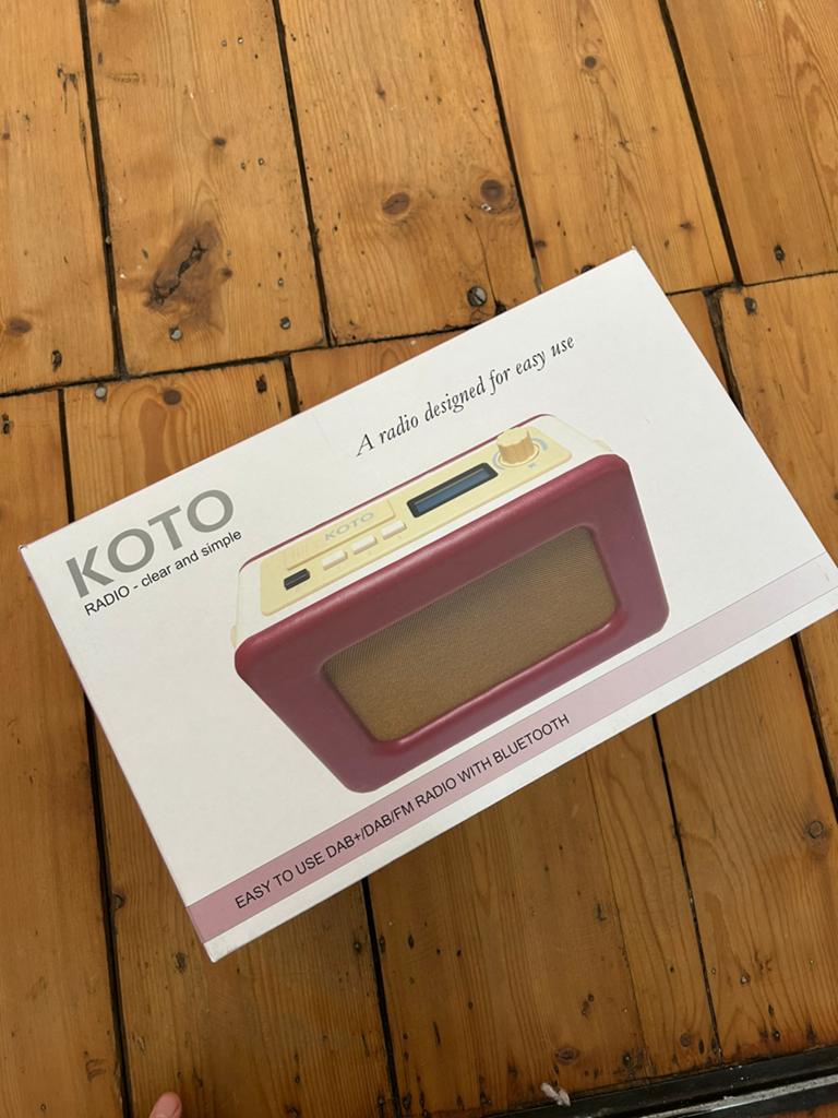 OER Dementieradio KOTO: Eenvoudig te gebruiken DAB+/FM Radio, Audio, Tv en Foto, Radio's, Ophalen of Verzenden, Nieuw, Radio
