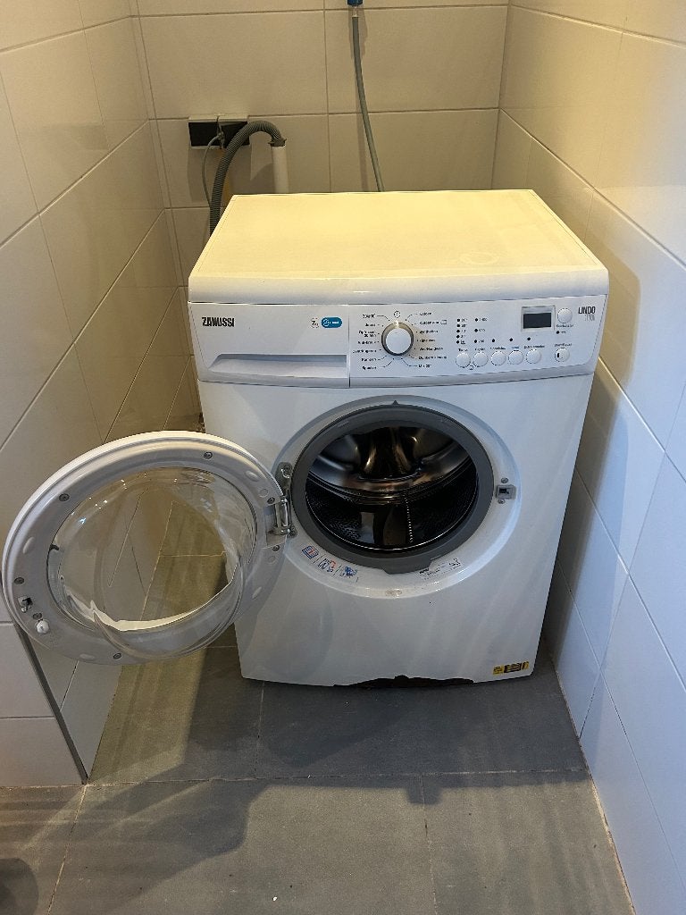 Wasmachine, Witgoed en Apparatuur, Ophalen, Gebruikt, 85 tot 90 cm, 1200 tot 1600 toeren