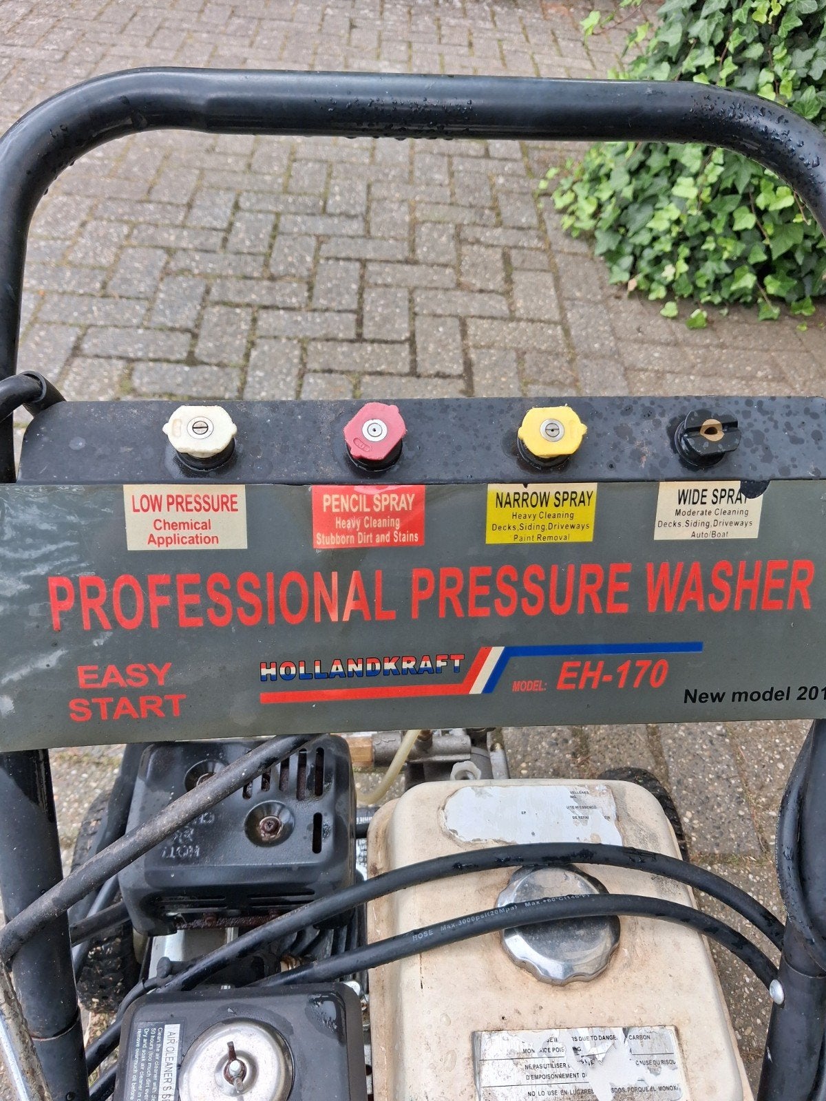 Professionele Hogedrukreiniger 6.5HP 3000PSI, Ophalen