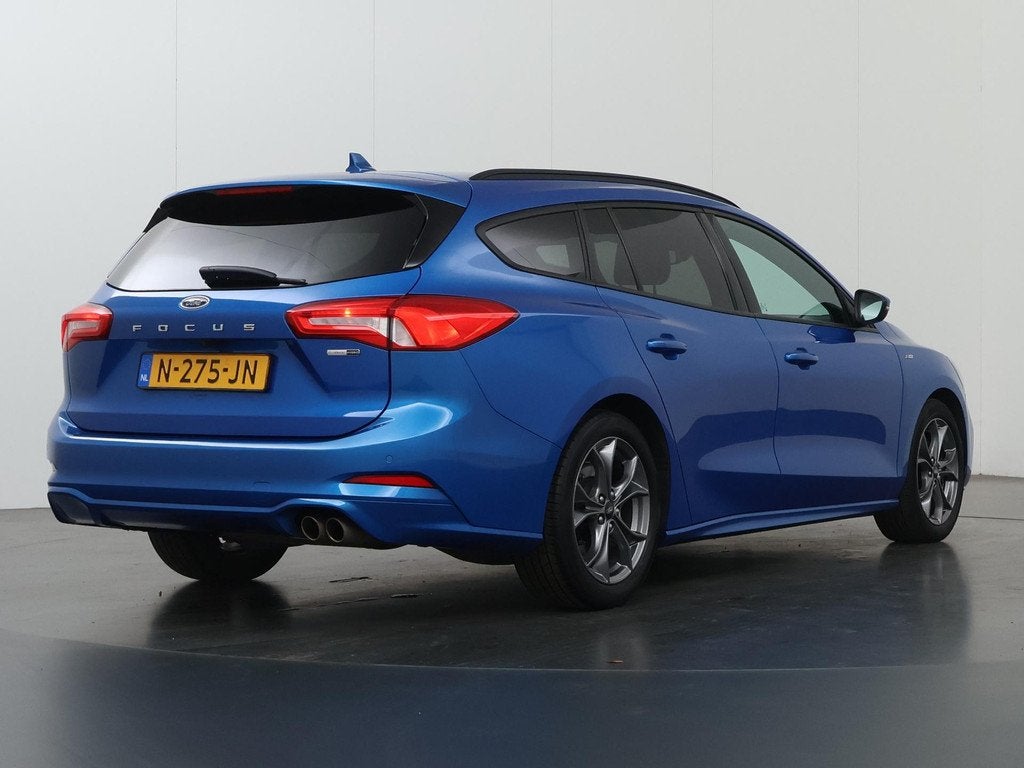 Ford Focus Wagon 1.0 EcoBoost Hybrid ST Line Business | AGR, Auto's, Blauw, Origineel Nederlands, 19 km/l, 999 cc