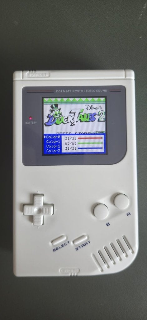 Nintendo Game Boy - IPS scherm + USB-C + DuckTales 2, 1 speler, Refurbished, Vanaf 3 jaar, Ophalen