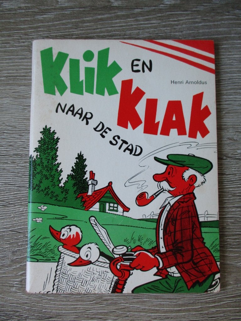 Klik en klak naar de stad - Henri Arnoldus, Ophalen of Verzenden, Gelezen, Fictie algemeen