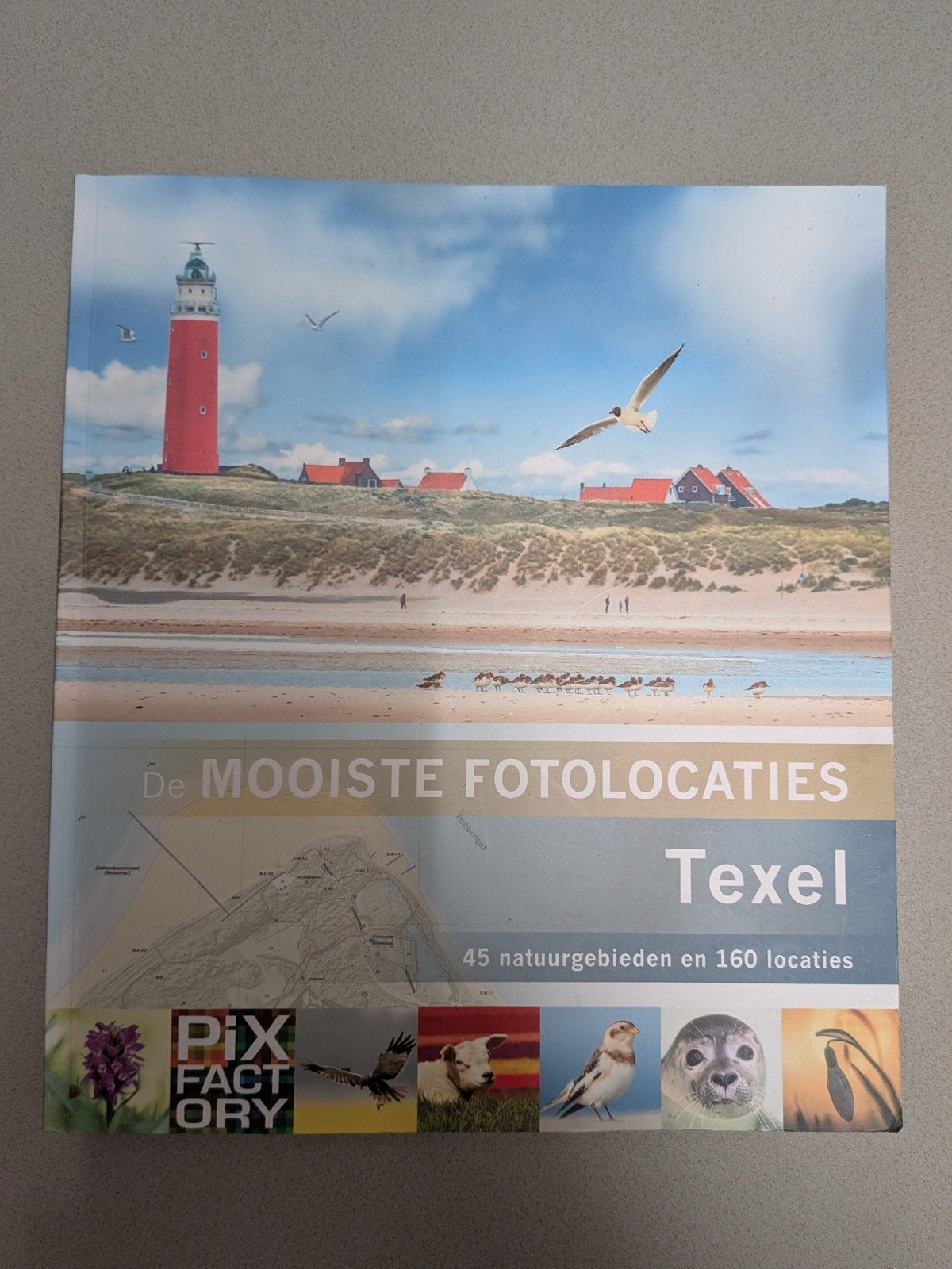 De Mooiste Fotolocaties Texel - Fotografieboek, Ophalen, Zo goed als nieuw, Fotografie algemeen, PixFactory