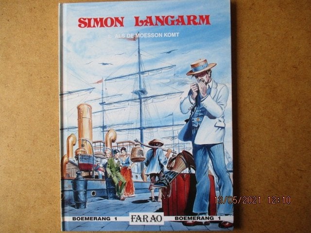adv2112 simon langarm hc, Eén stripboek, Ophalen, Gelezen
