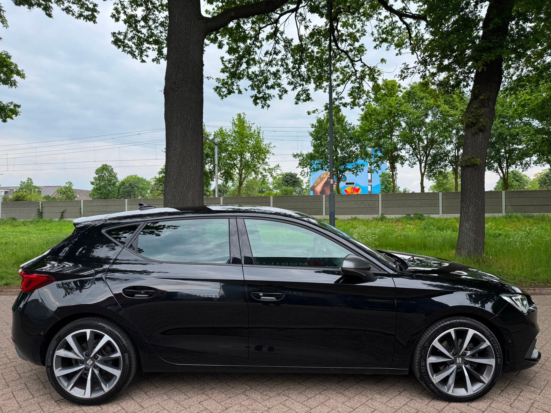 Seat Leon 1.0 eTSI FR-Edition 2021 DSG Led, Auto's, Gebruikt, Euro 6, Leon, Origineel Nederlands