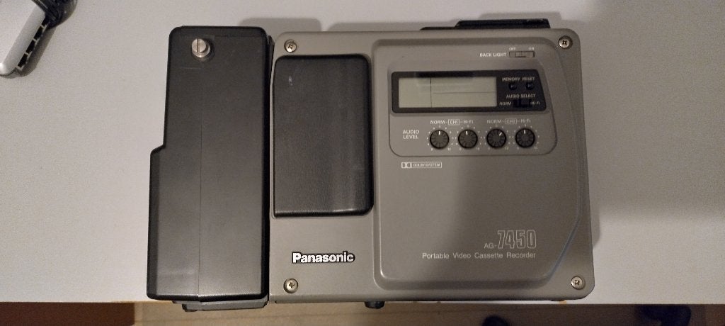 panasonic portable recorder ag7450, Ophalen, Gebruikt