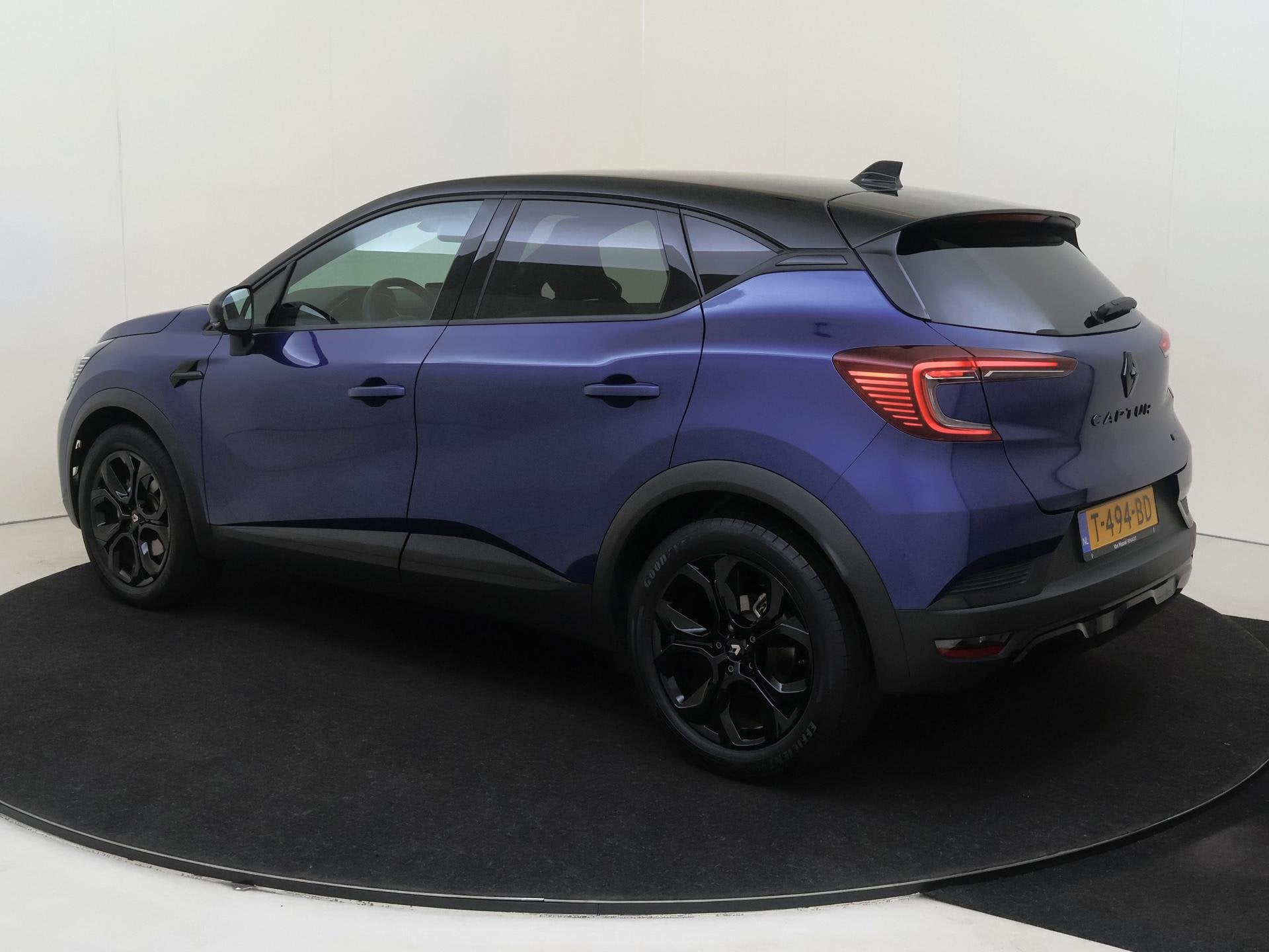 Renault Captur 1.6 E-Tech hybrid 145 SL Rive Gauche | Pack B, Auto's, Gebruikt, 715 kg, Leder en Stof, Origineel Nederlands