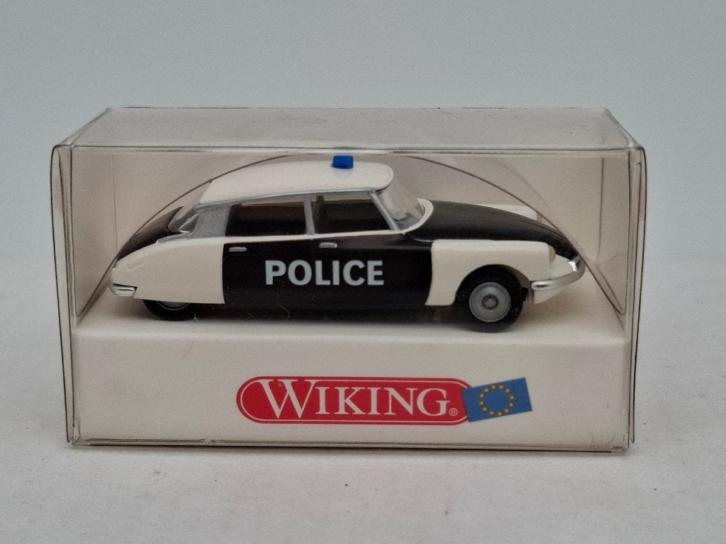 Citroën ID 19 politie - Wiking 1/87, Verzenden, Zo goed als nieuw, Auto, Wiking