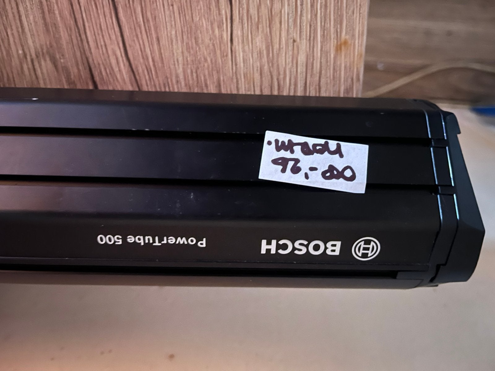 Bosch powertube 500 bes2 *verticaal*, Ophalen of Verzenden, Zo goed als nieuw