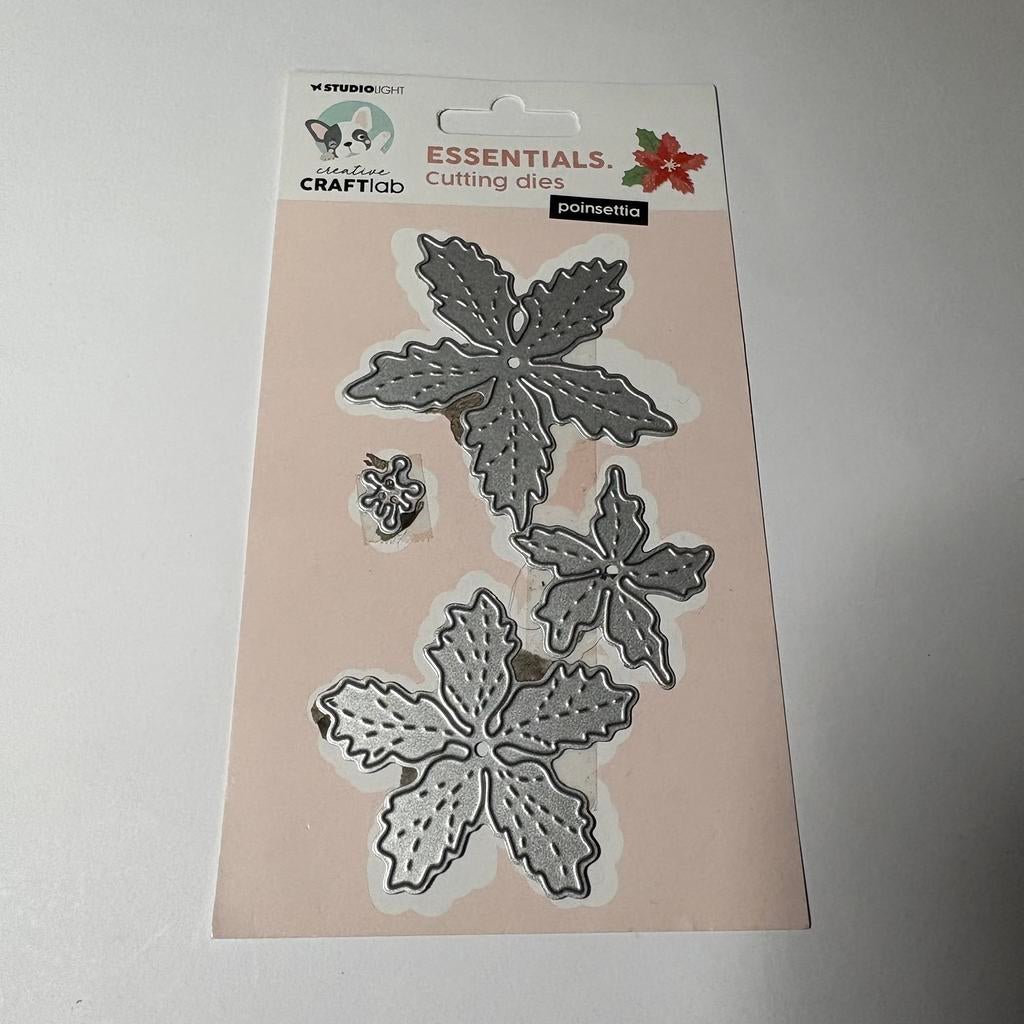 C Craftlab poinsettia snijmal, Ophalen of Verzenden, Zo goed als nieuw, Overige thema's, Pons of Mal