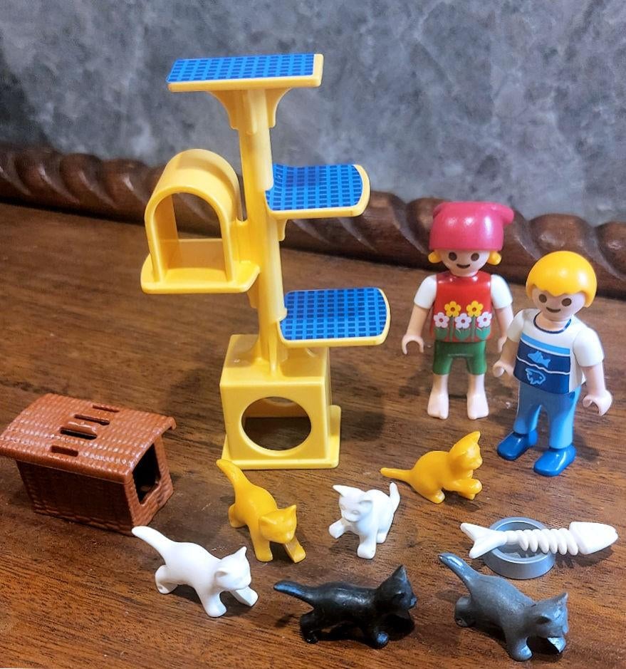 Playmobil Krabpaal met Poezen 4347, Kinderen en Baby's, Speelgoed | Playmobil, Ophalen of Verzenden, Zo goed als nieuw, Complete set