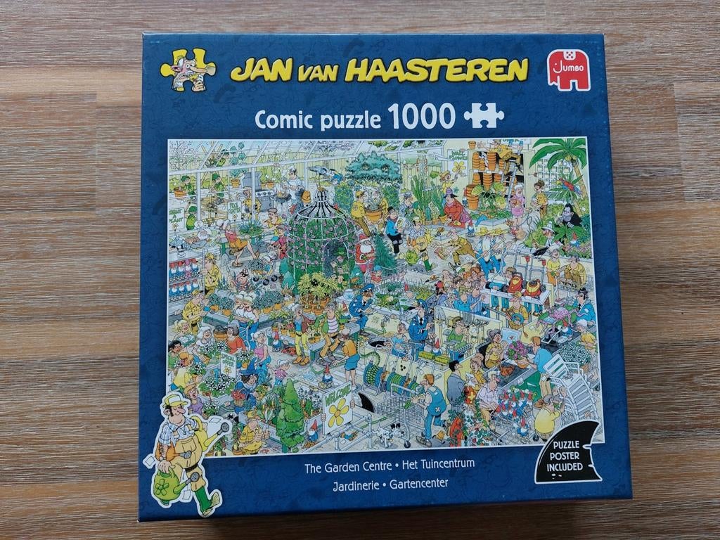 Jan van Haasteren Het Tuincentrum, Ophalen of Verzenden, 500 t/m 1500 stukjes, Zo goed als nieuw