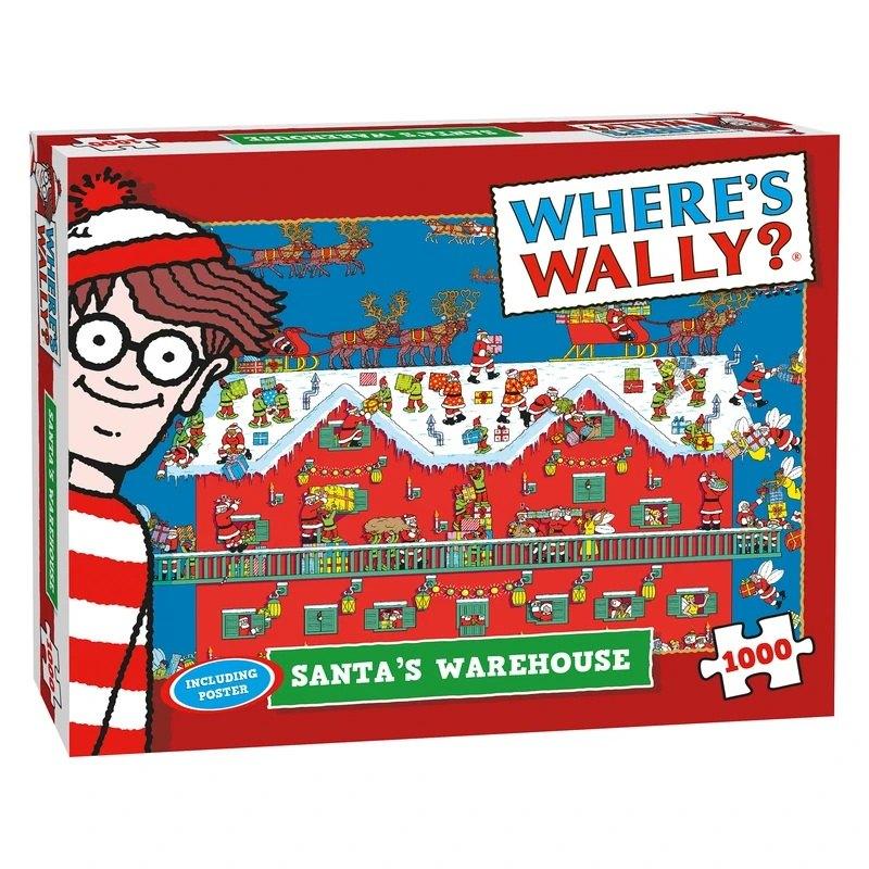 Where's Wally? Santa's Workshop 1000 stukjes, Ophalen of Verzenden, 500 t/m 1500 stukjes, Nieuw, Legpuzzel