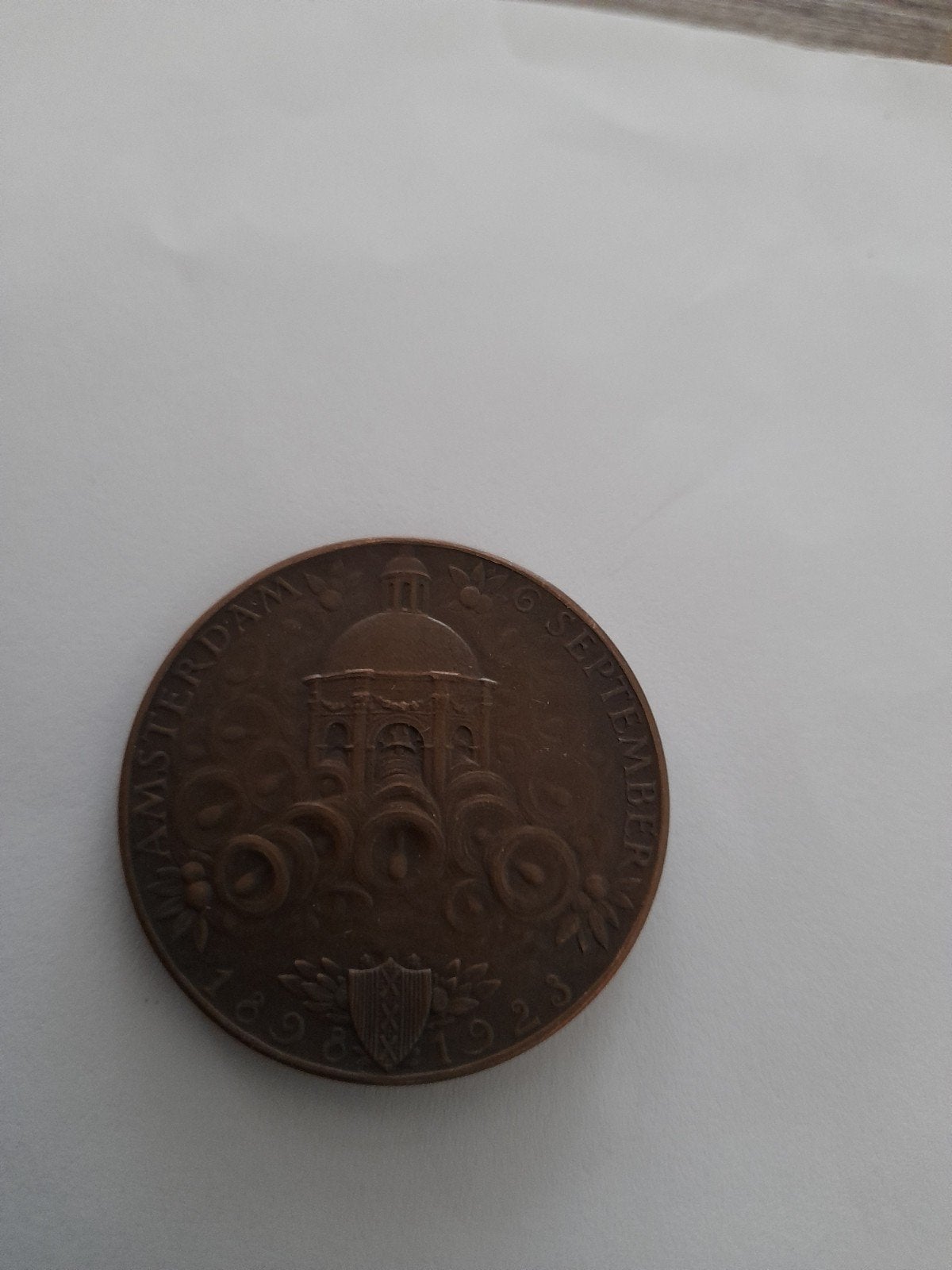 Amsterdam, Ophalen of Verzenden, Brons