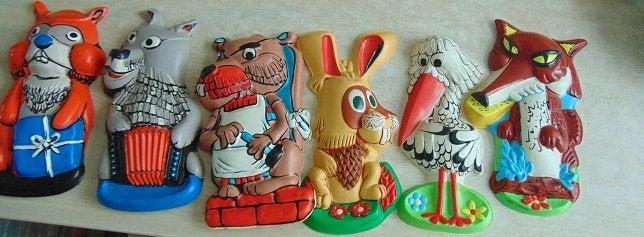 Plastic Fabeltjeskrant Figuren, Ophalen of Verzenden, Gebruikt, Tv, Actiefiguur of Pop