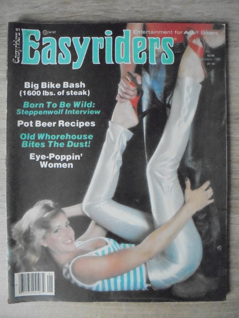 Easyriders Magazine. Jaargang 1981 met 12 x David Mann., Boeken, Tijdschriften en Kranten, Ophalen of Verzenden, Gelezen, Lichaam en Geest