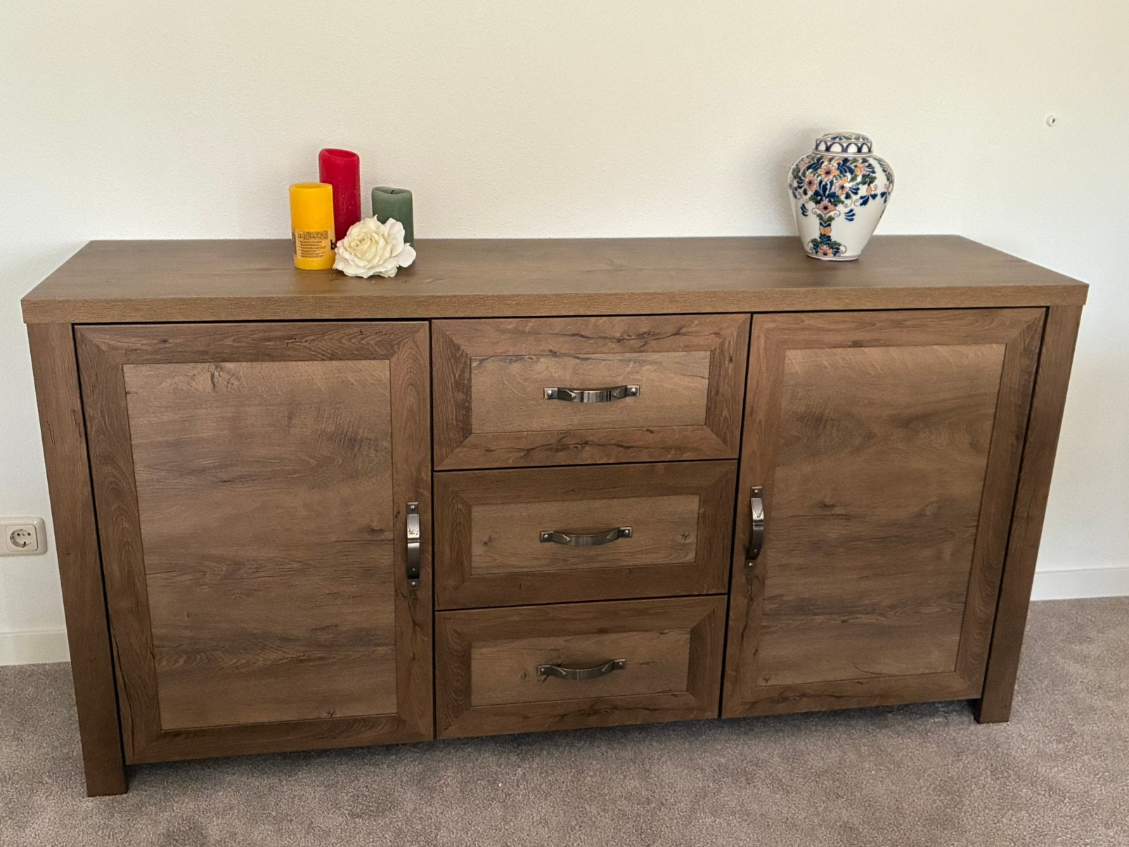 Splinternieuw Dressoir “Jungen” van Jysk, Huis en Inrichting, Ophalen, 150 tot 200 cm, Nieuw, Met lade(s)