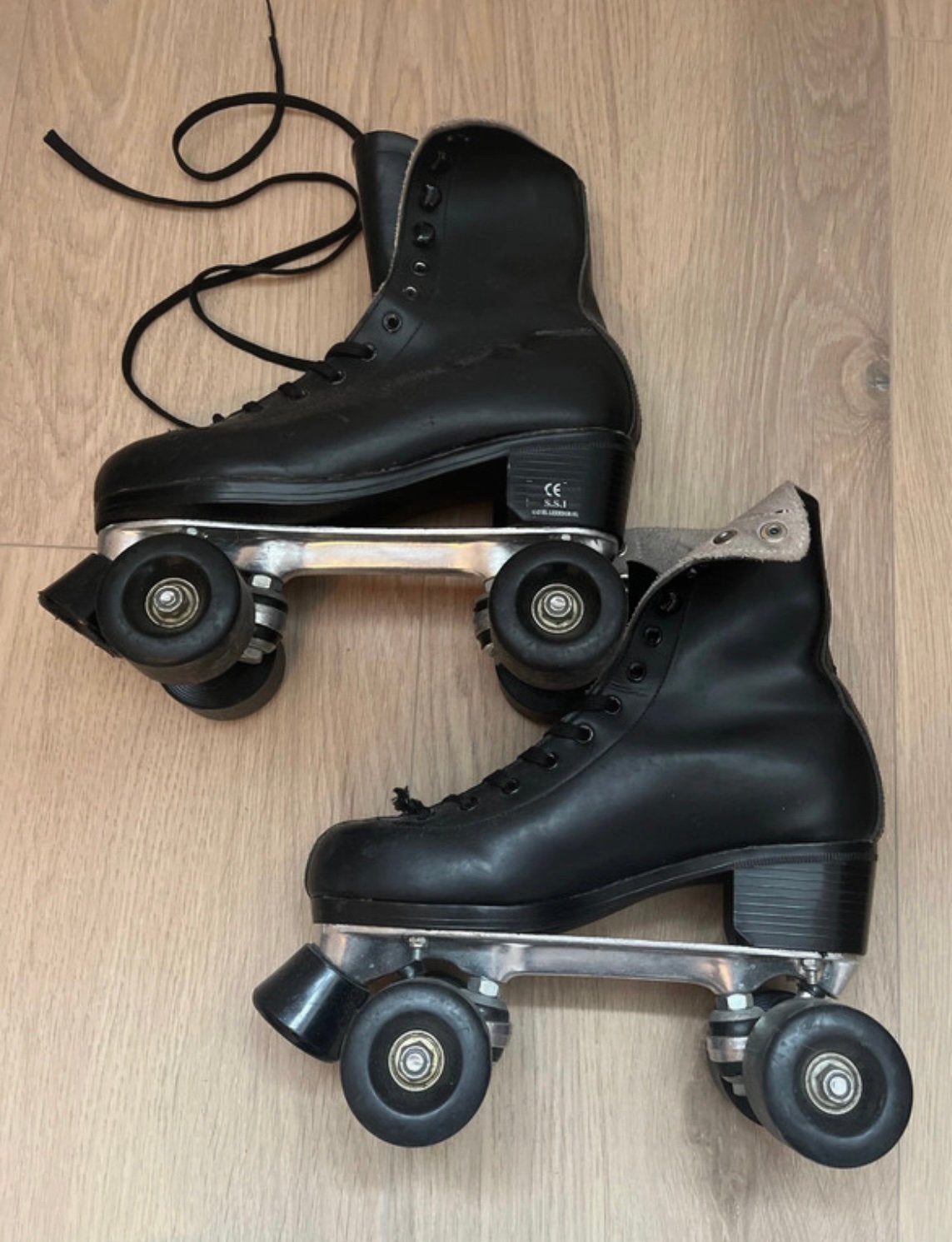 Roller skates zwart maat 38, Sport en Fitness, Skeelers, Ophalen of Verzenden, Gebruikt, Overige typen
